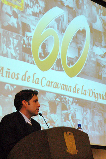 Preside Antonio Nerio 60 aniversario de la Caravana de la Dignidad