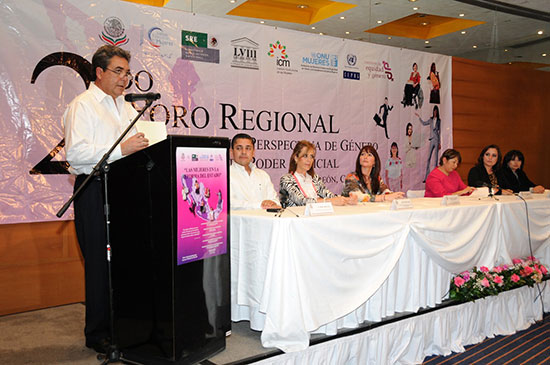 Clausura el gobernador Jorge Torres el II Foro Regional “La Paridad y la Perspectiva de Género en el Poder Judicial”