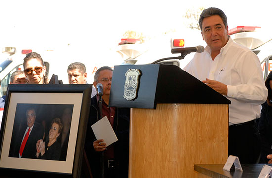 El gobernador Jorge Torres inició la construcción del nuevo edificio de la Cruz Roja - Delegación Saltillo