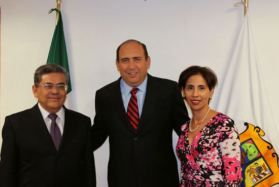 Se reúne Rubén Moreira con nueva dirigencia del PRI Coahuila