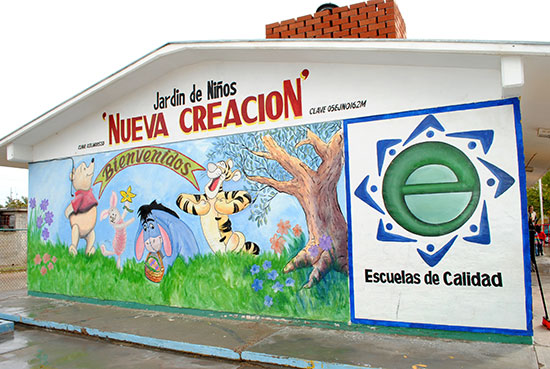 Benefician a Jardín de Niños con programa de Escuela Digna 2011