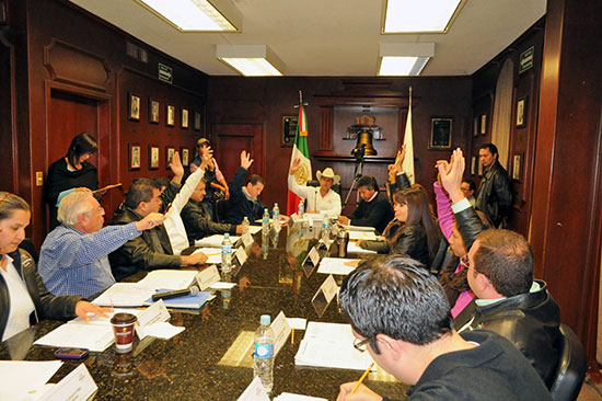 Encabeza alcalde Sesión Ordinaria de Cabildo correspondiente al mes de noviembre