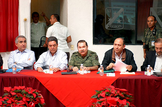 Evalúan Coahuila, Durango y gobierno federal avances del Operativo “Laguna Segura”