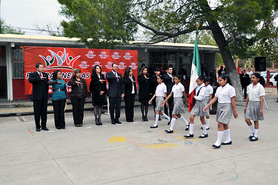 Inaugura alcalde cuatro obras en instituciones educativas con una inversión de 800 mil pesos
