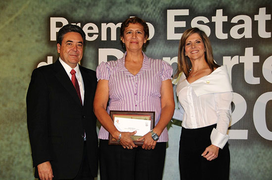 Jorge Torres López entregó el Premio Estatal del Deporte Coahuila 2011