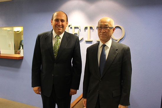 Se reúne Rubén Moreira con presidente de Jetro; acuerdan impulsar inversión japonesa en Coahuila