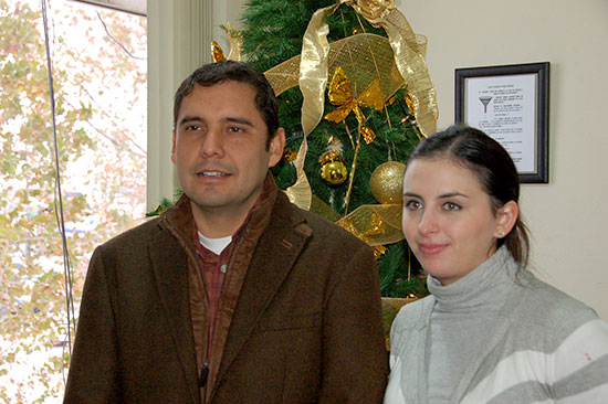 Brindan mensaje navideño a la ciudadanía Antonio Nerio y Anateresa Villaseñor de Nerio