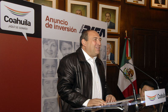 El gobernador Rubén Moreira anuncia la construcción de la planta DIFA, en Nava, con inversión de 245 millones de dólares 