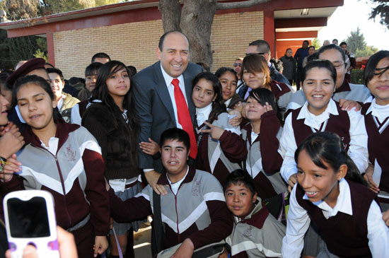 Este año iniciará en Coahuila un gran programa de infraestructura educativa: Rubén Moreira Valdez