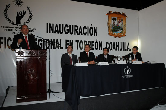 Reafirma gobernador Rubén Moreira compromiso con los Derechos Humanos