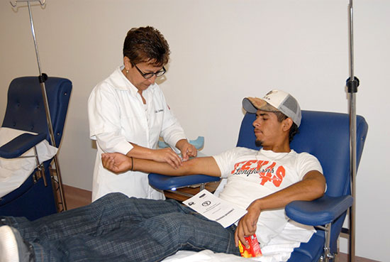 Coahuila supera la media nacional en donación altruista de sangre