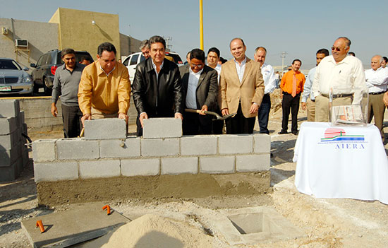Inicia el gobernador Jorge Torres López construcción del edificio sede de la AIERA