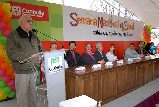 Inició en Nava la Primera Semana Nacional de Salud en Coahuila