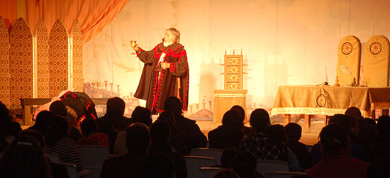 Presentan obra de teatro en Nueva Rosita