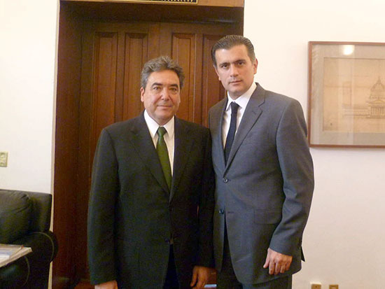 Se reunió el Gobernador Jorge Torres López con el Secretario de Educación Pública Federal