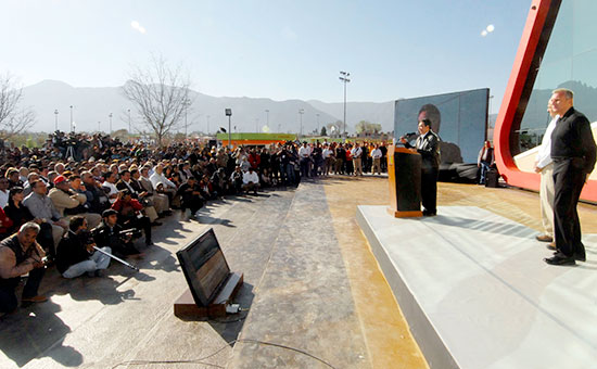 Apoya el gobernador Jorge Torres apertura de más espacios deportivos, recreativos y culturales en Coahuila