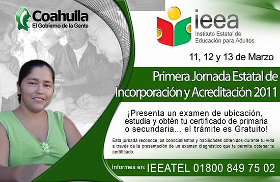 Del 11 al 13 de marzo tendrá lugar la Primera Jornada de Incorporación y Acreditación del IEEA