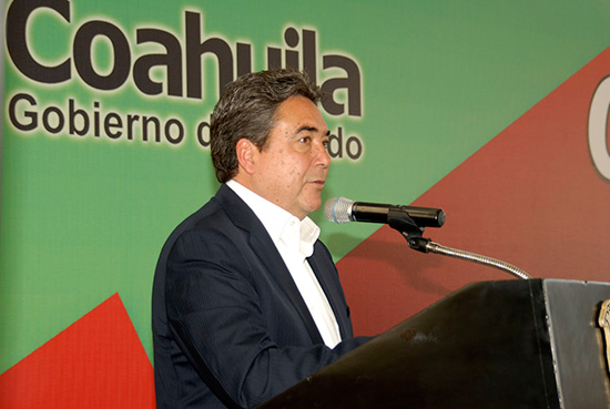 El gobernador Jorge Torres inició la construcción de la nueva sede de CANACINTRA Coahuila-Sureste