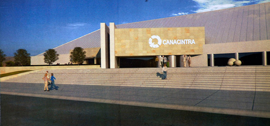 El gobernador Jorge Torres inició la construcción de la nueva sede de CANACINTRA Coahuila-Sureste