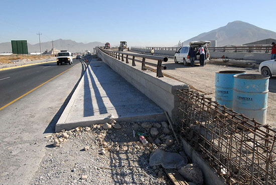 El puente elevado frente al Parque Industrial “Santa María” dará acceso directo a sus trabajadores