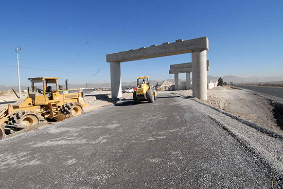 El puente elevado frente al Parque Industrial “Santa María” dará acceso directo a sus trabajadores