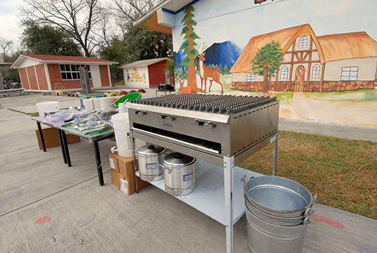 Equipa el DIF Coahuila cocina de jardín de niños de Villa Unión para dotación de desayunos calientes