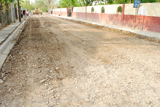 Invierten 1.4 mdp en obras de pavimentación en Acuña
