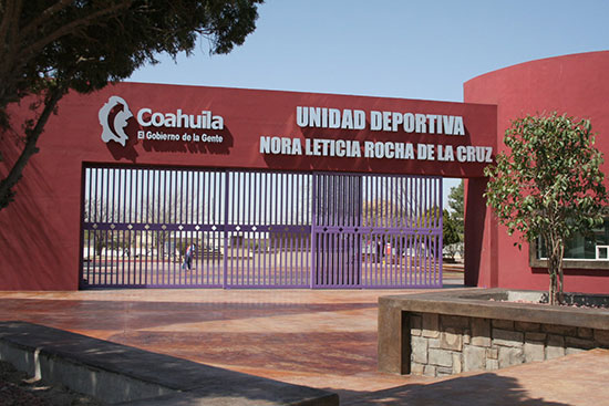 Por concluir primera etapa de la rehabilitación de la Unidad Deportiva “Nora Leticia Rocha”, en Monclova