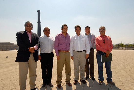 Supervisa el gobernador Jorge Torres avance del parque “La Chimenea” en Nueva Rosita