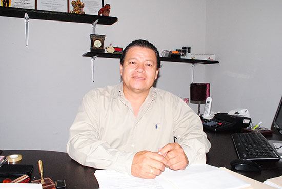 Juan Carlos Delgado Campos, director de Fomento Económico de Acuña.