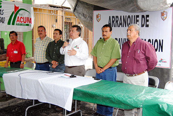 Con una inversion de 750 mil pesos, inician obra de rehabilitación de 11 cuadras en la colonia Infonavit Mexicanidad