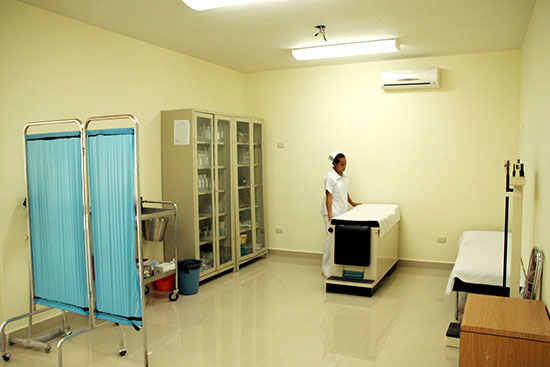 Avanza remodelación del Centro de Salud con Hospital de Parras
