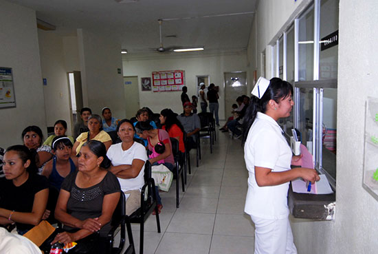 Casi lista  la nueva zona de consulta externa del Hospital General de Francisco I. Madero
