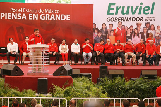 Confía Humberto Moreira en el triunfo de Eruviel Ávila en el Estado de México
