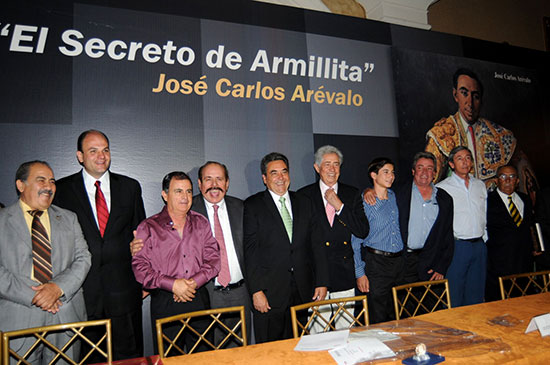Encabeza el gobernador Jorge Torres López presentación del libro “El Secreto de Armillita”