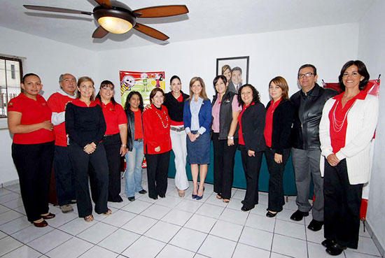 Inaugura la señora Carlota Llaguno de Torres nuevas instalaciones del CAIF-Chapultepec 
