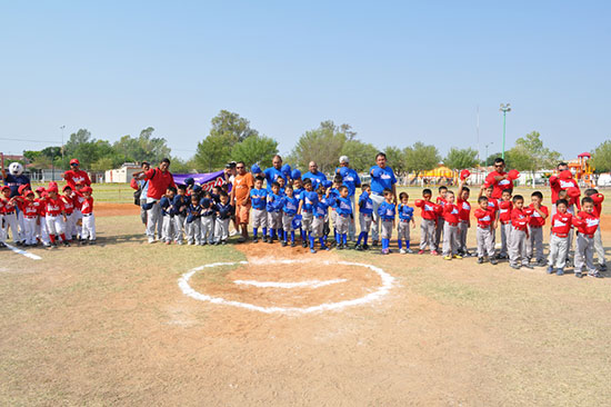 Inauguran Torneo Estatal de Beisbol Infantil