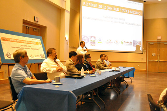 Participa alcalde en reunión del Programa Frontera 2012