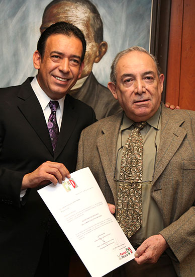Designa Humberto Moreira a Carlos Francisco Ortiz Tejeda como nuevo Secretario de Ideología del CEN del PRI