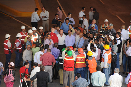 El gobernador Jorge Torres López inauguró el Mega Distribuidor Vial “El Sarape”