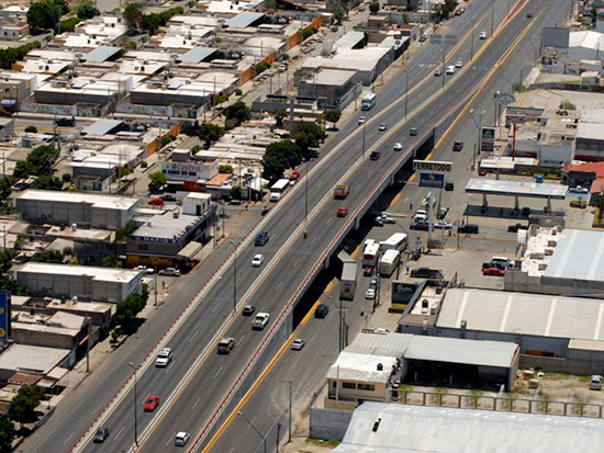 En Torreón, el Sistema Vial “Revolución” recibe un flujo diario de 80 mil vehículos