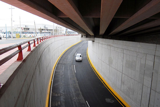 En Torreón, el Sistema Vial “Revolución” recibe un flujo diario de 80 mil vehículos