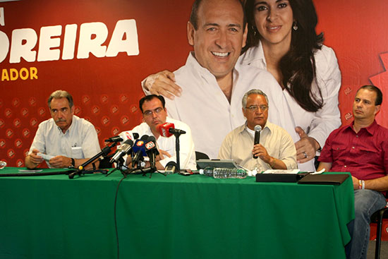 Exige el PRI  a Calderón sacar las manos de la elección