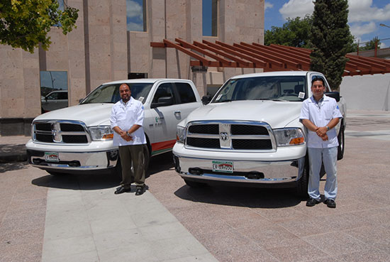 La Secretaría de Salud recibe 17 vehículos más del gobierno de Jorge Torres López