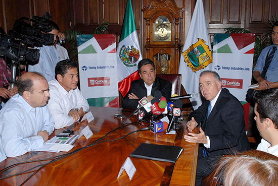 Mil 200 empleos más para Coahuila genera Trinity Industries en Monclova y Sabinas