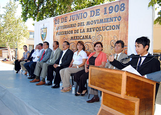 Recordaron el 103 Aniversario del movimiento armado en Congregación Las Vacas