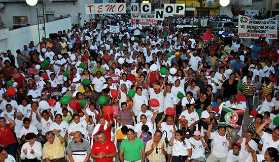 Se reúne Temo Arzola con más de mil 500 agremiados de la CNOP
