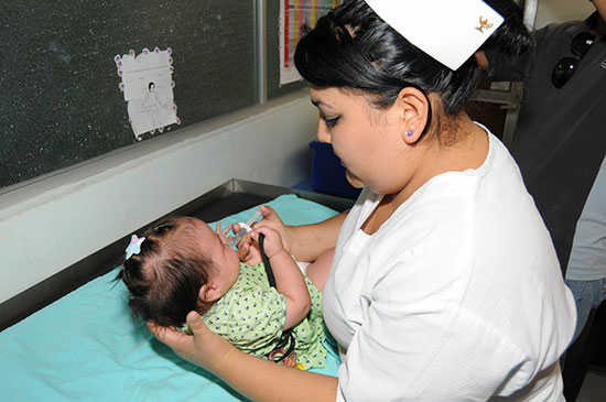 Un 97 por ciento de avance en las metas de vacunación en la Segunda Semana Nacional de Salud en Coahuila