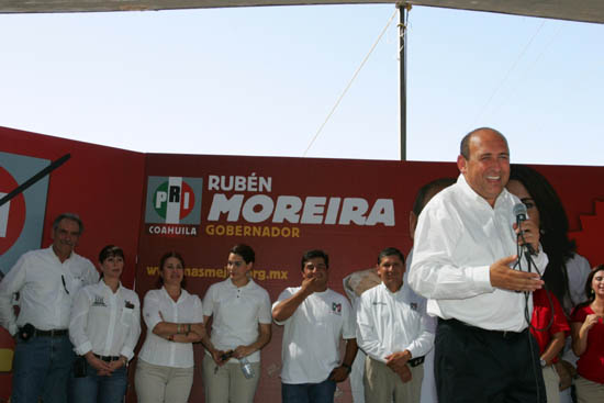 Votar por el PRI impulsará la llegada de una Carboeléctrica, afirma Rubén Moreira 