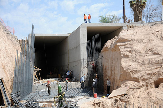 Avanza obra estatal que transformará el poniente de Torreón